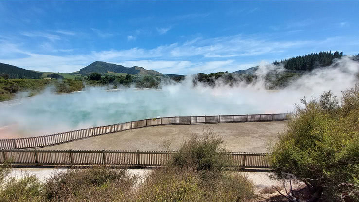 Heisse Erde rund um Rotorua