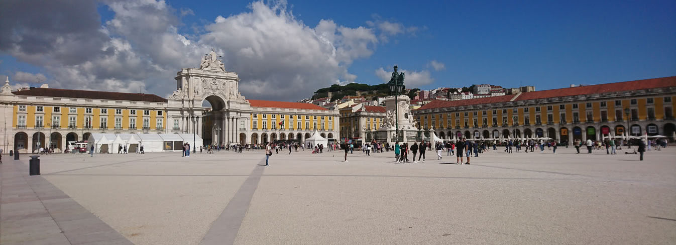 In der Hauptstadt von Portugal - Lissabon